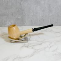 Maple Hardwood Apple Diplomat Straight Fishtail Pipe